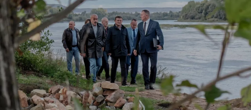 Набережная – сегодня, обновлённая площадь 65-летия Победы – завтра