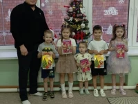 В рамках проекта "Время мечтать" во всех детских садах Ачинского района прошли новогодние мероприятия