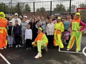 В школе № 4 появилась новая спортивная площадка «Энергия движения»